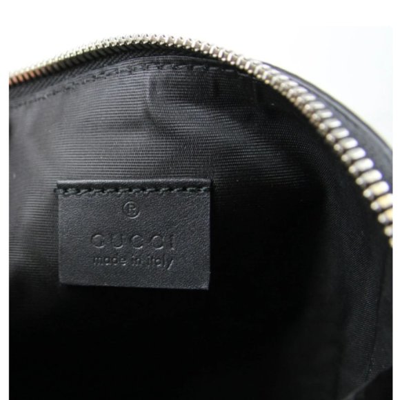 NEW! Gucci Black Guccy Sega Script Dome Mini Crossbody Bag for Women - Picture 8 of 8